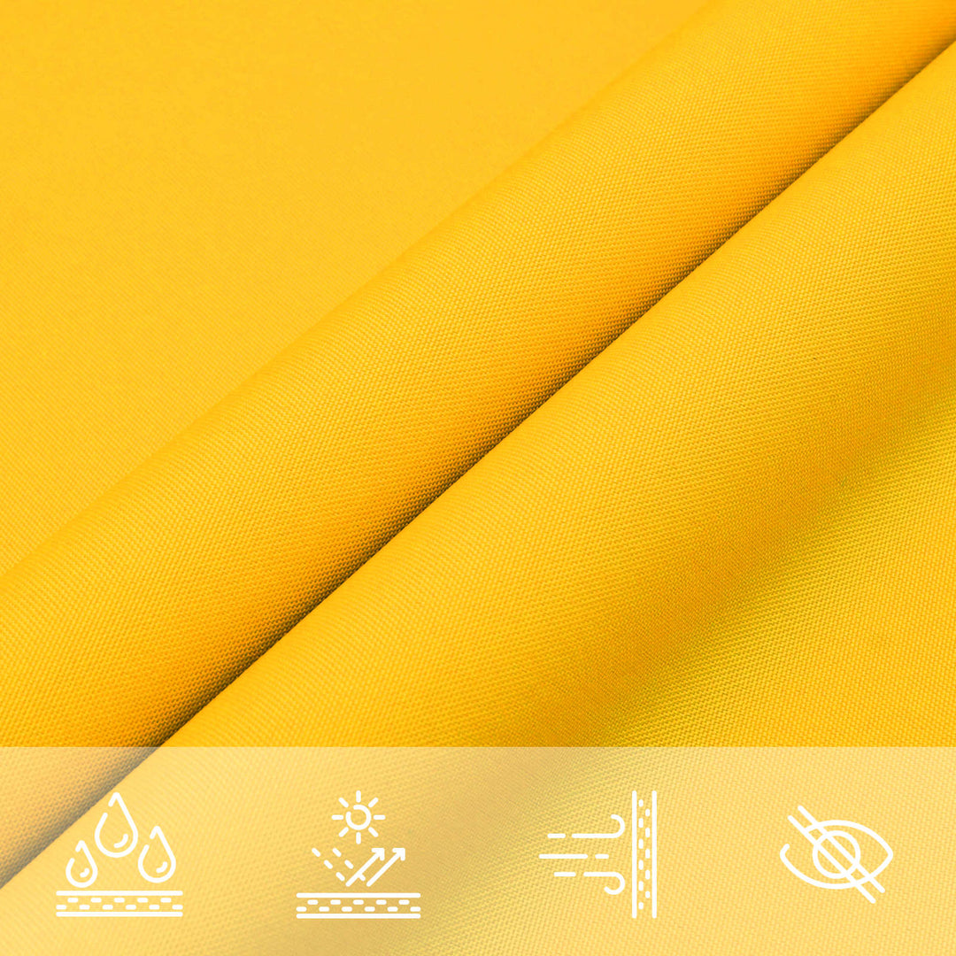 Solskugge Segel Gul 6 X 2 M 100% Polyester Oxford