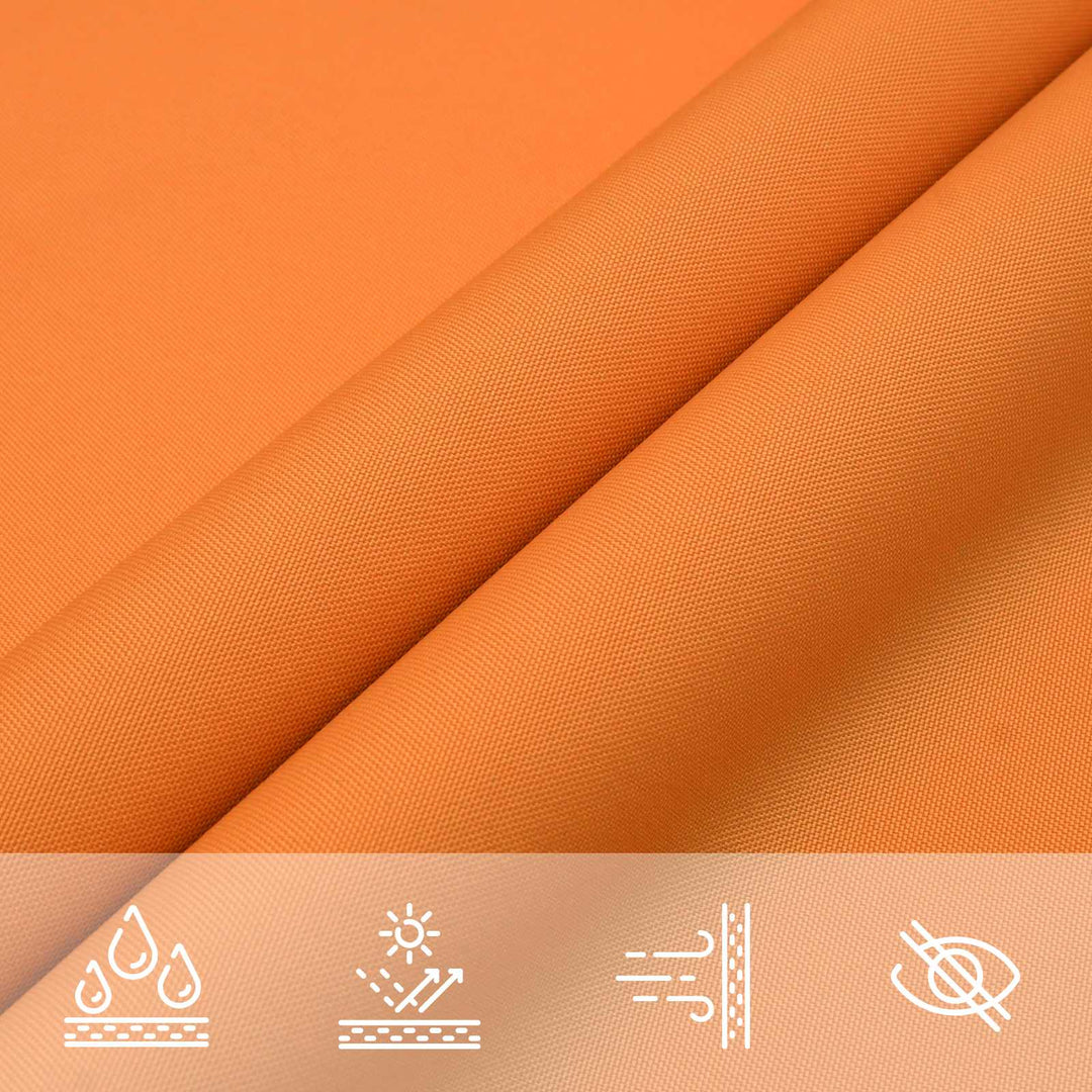 Solskugge Segel Orange 6 X 2,5 M 100% Polyester Oxford