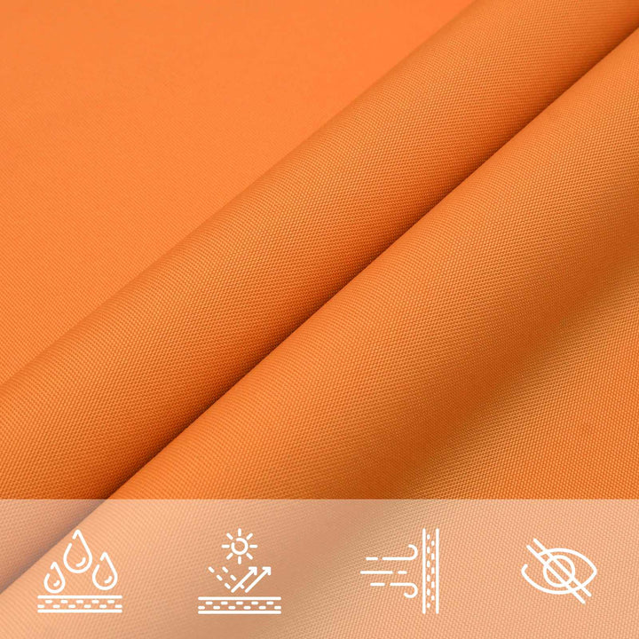 Solskugge Segel Orange 6 X 2,5 M 100% Polyester Oxford