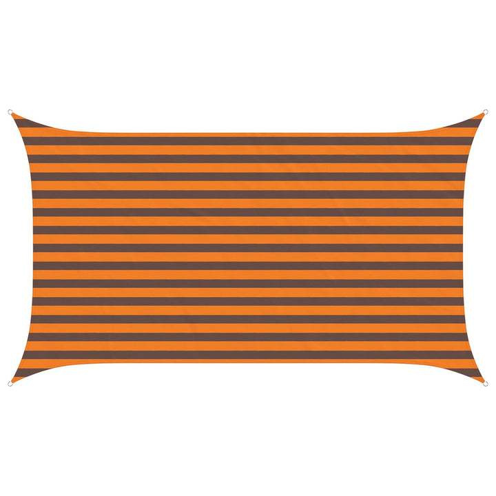Solskugge Segel Orange Och Brunt 3,5 X 2 M