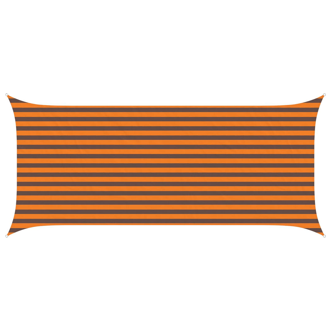 Solskugge Segel Orange Och Brunt 4,5 X 2 M