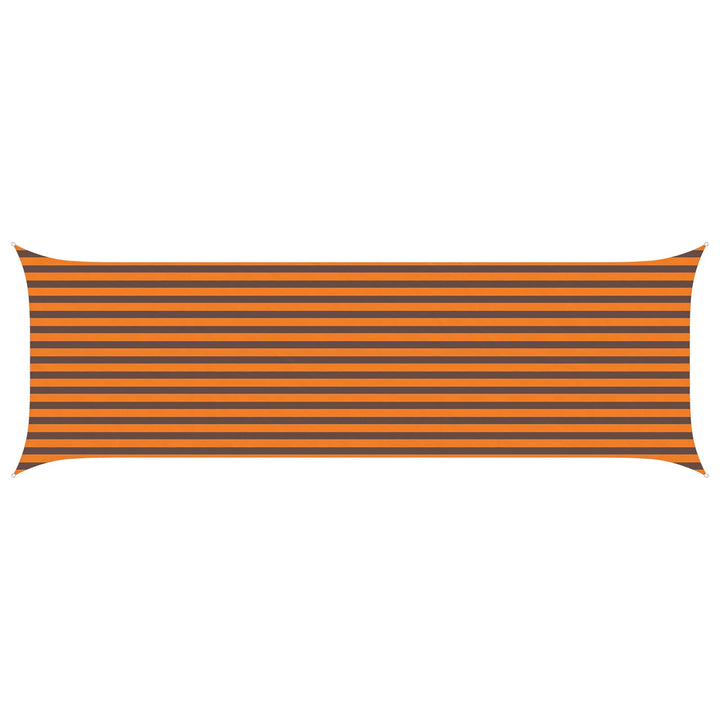 Solskugge Segel Orange Och Brunt 6 X 2 M 100% Polyester Oxford