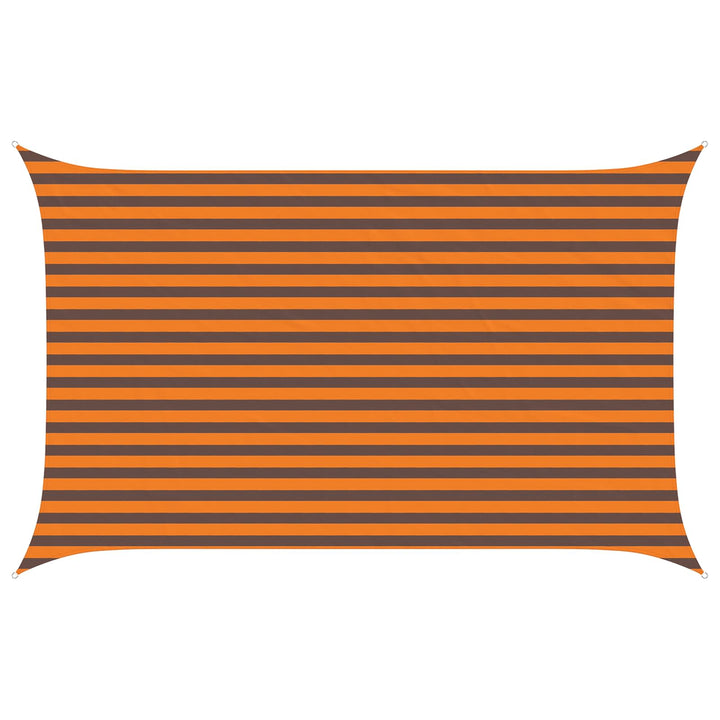Solskugge Segel Orange Och Brunt 4 X 2,5 M