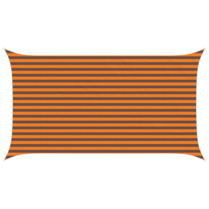 Solskugge Segel Orange Och Brunt 4,5 X 2,5 M