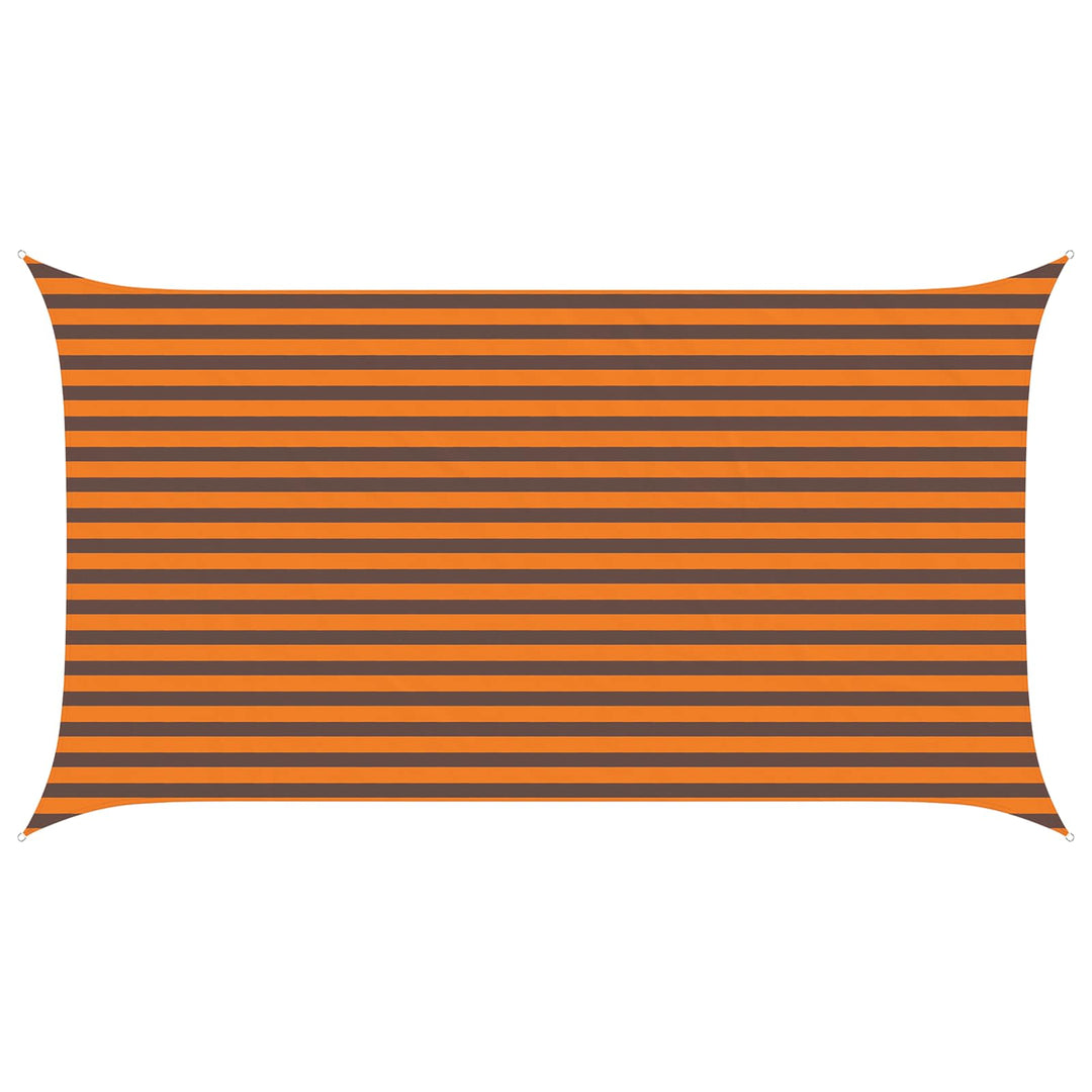 Solskugge Segel Orange Och Brunt 4,5 X 2,5 M