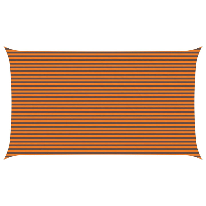 Solskugge Segel Orange Och Brunt 7 X 4 M 100% Polyester Oxford