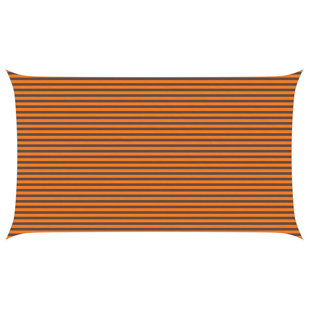 Solskugge Segel Orange Och Brunt 7 X 4 M 100% Polyester Oxford