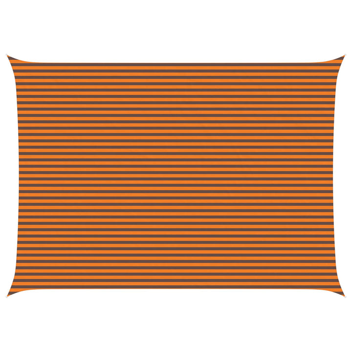 Solskugge Segel Orange Och Brunt 7 X 5 M 100% Polyester Oxford