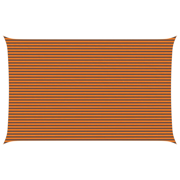 Solskugge Segel Orange Och Brunt 8 X 5 M 100% Polyester Oxford