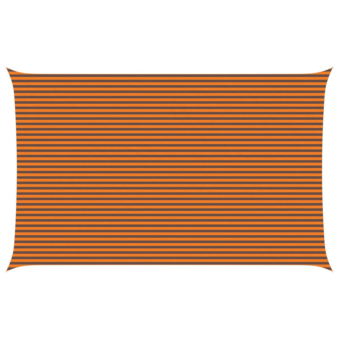 Solskugge Segel Orange Och Brunt 8 X 5 M 100% Polyester Oxford