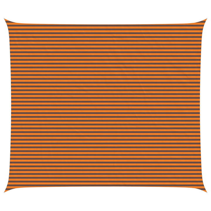 Solskugge Segel Orange Och Brunt 7 X 6 M 100% Polyester Oxford