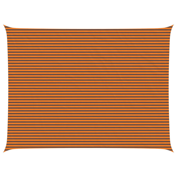 Solskugge Segel Orange Och Brunt 8 X 6 M 100% Polyester Oxford