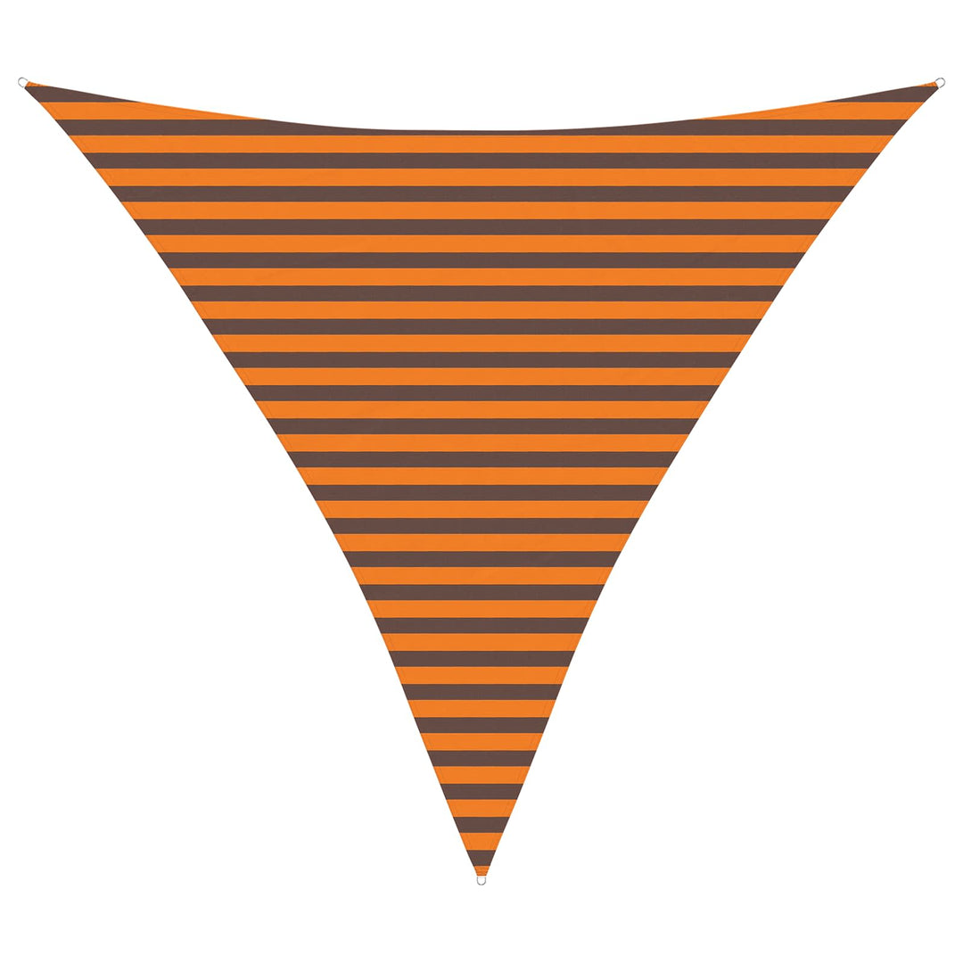 Solskugge Segel Orange Och Brunt 3,6 X 3,6 X 3,6 M