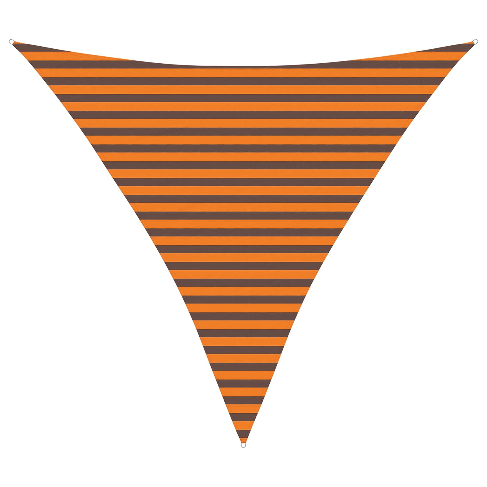 Solskugge Segel Orange Och Brunt 3,6 X 3,6 X 3,6 M