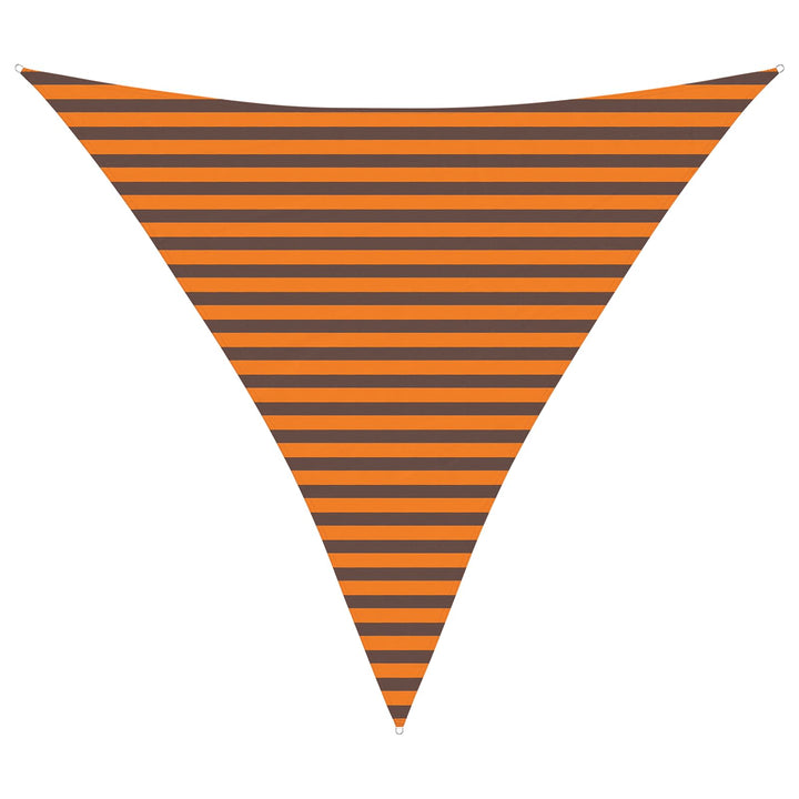 Solskugge Segel Orange Och Brunt 3,6 X 3,6 X 3,6 M