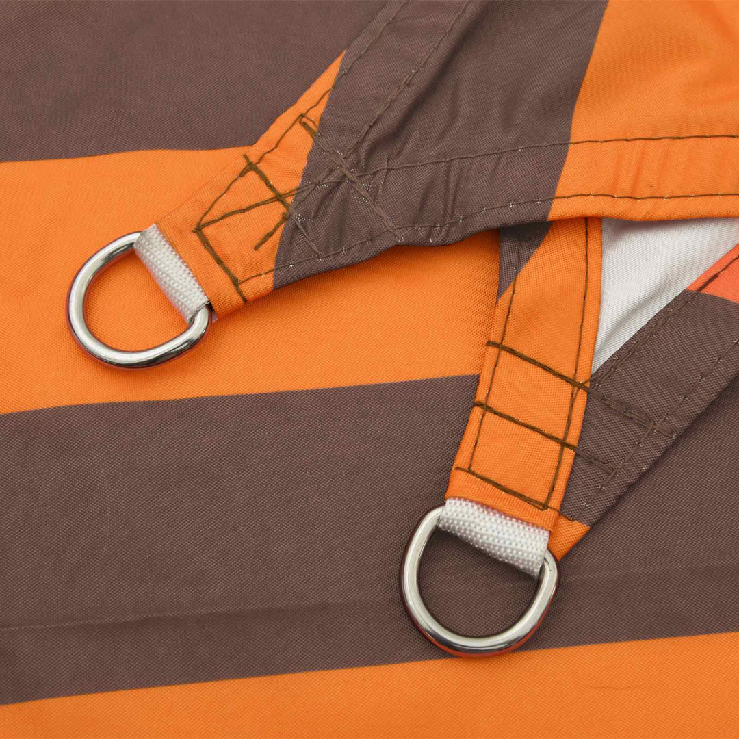 Solskugge Segel Orange Och Brunt 3,5 X 3,5 X 4,9 M
