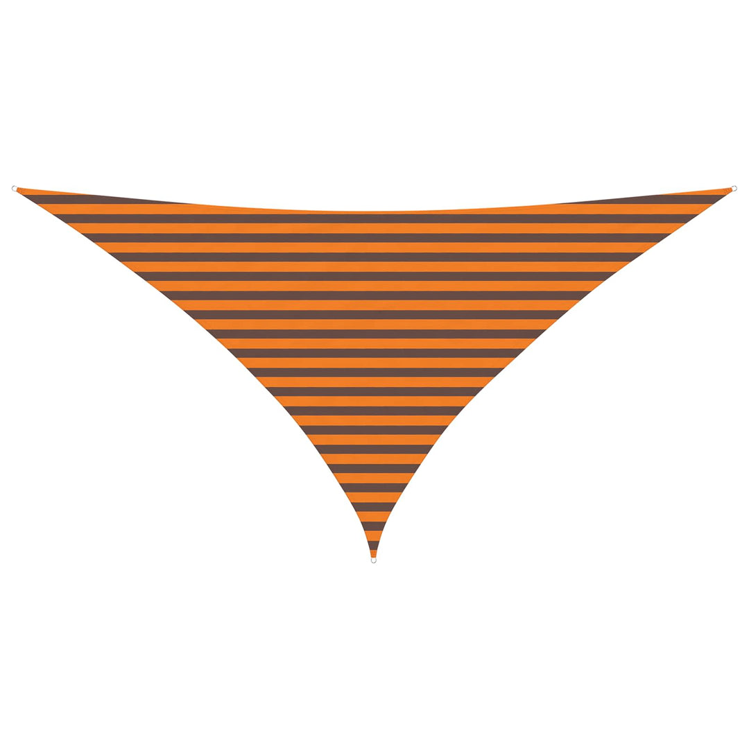 Solskugge Segel Orange Och Brunt 3,5 X 3,5 X 4,9 M