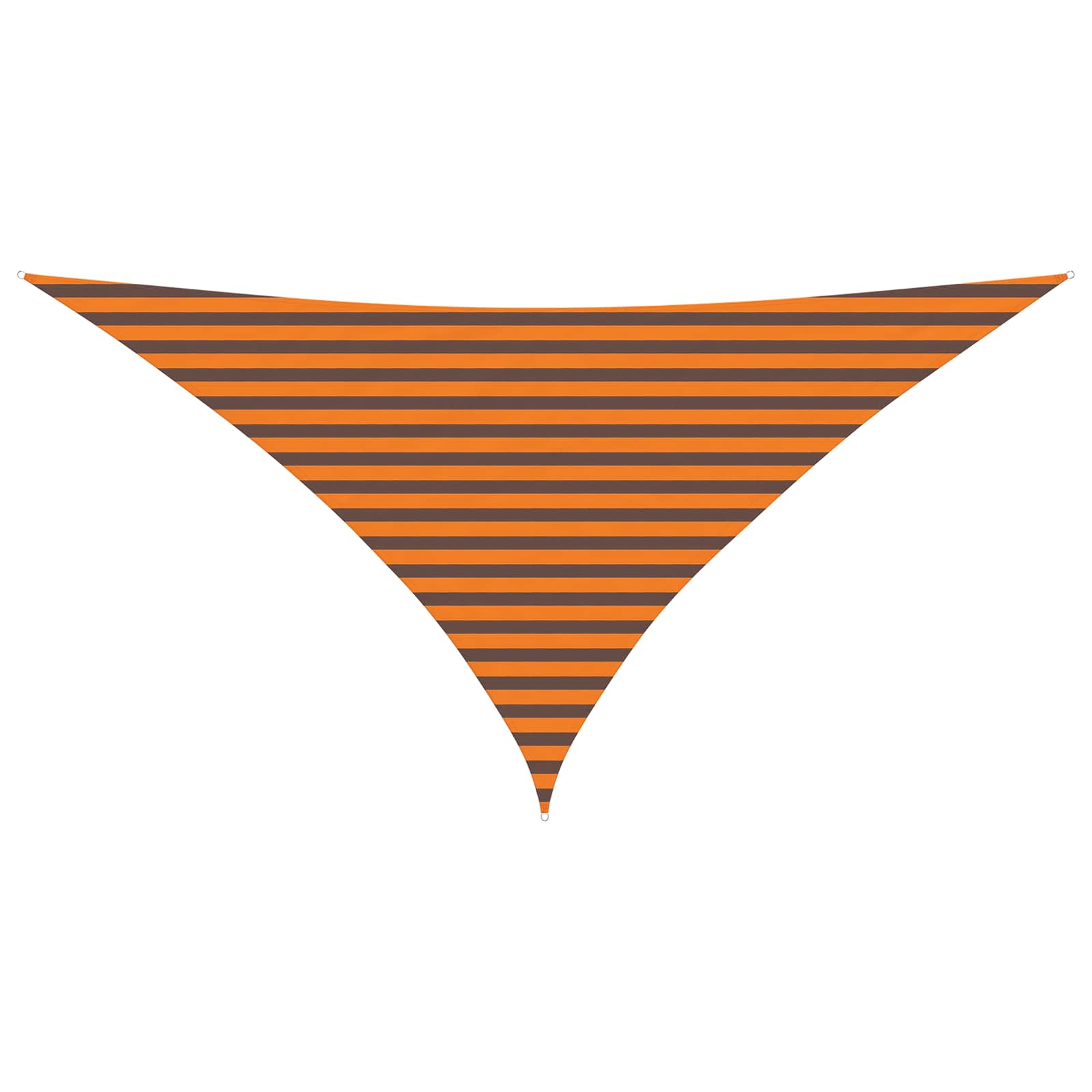 Solskugge Segel Orange Och Brunt 3,5 X 3,5 X 4,9 M