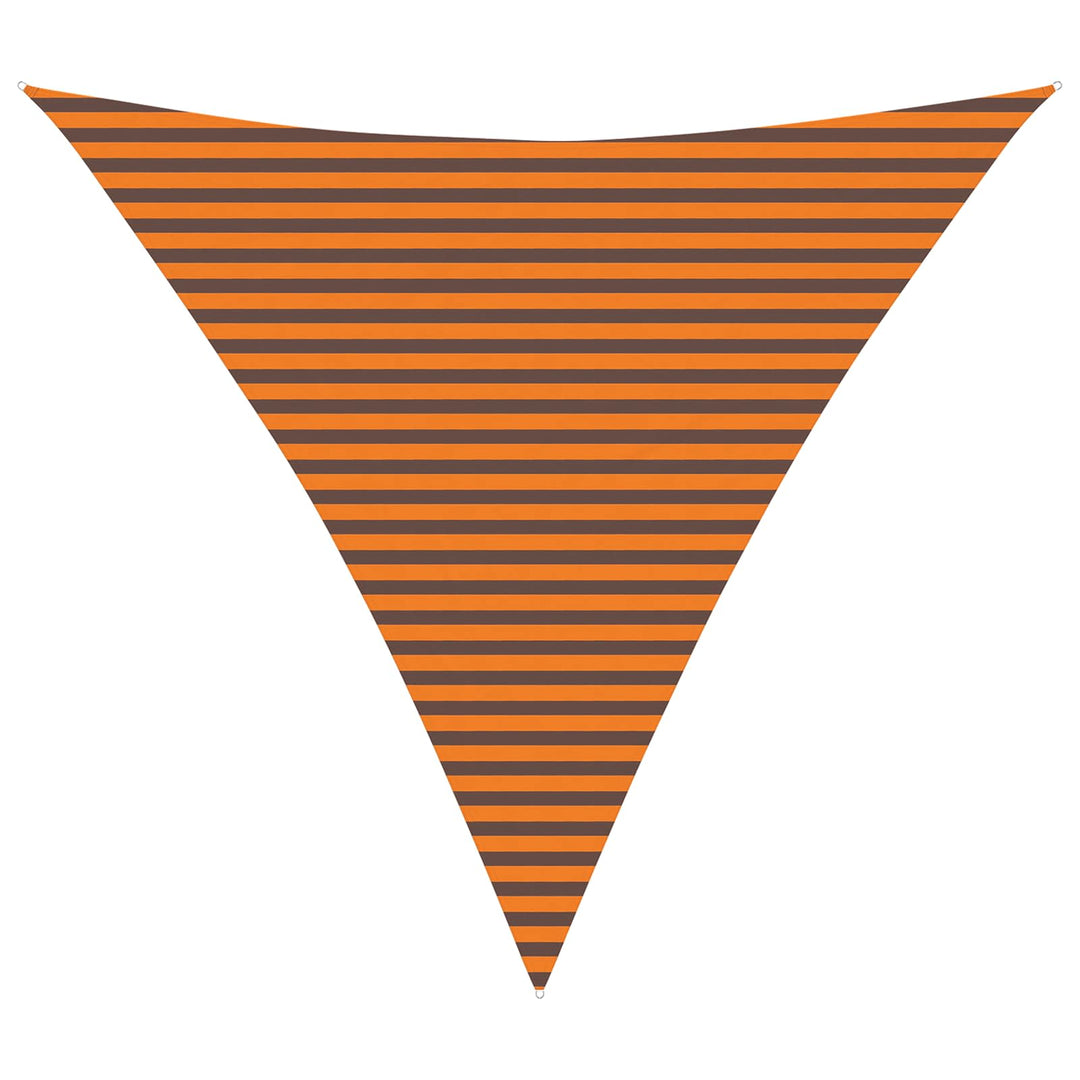 Solskugge Segel Orange Och Brunt 4,5 X 4,5 X 4,5 M
