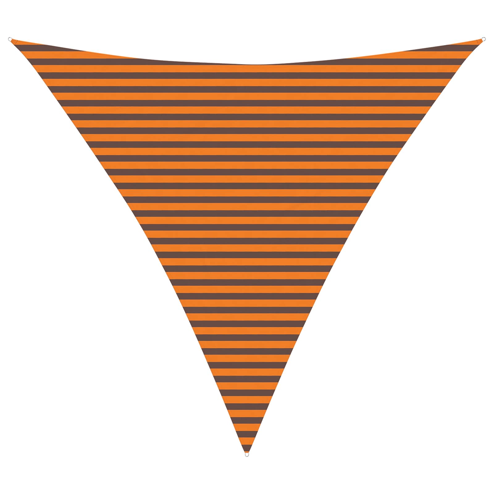 Solskugge Segel Orange Och Brunt 4,5 X 4,5 X 4,5 M