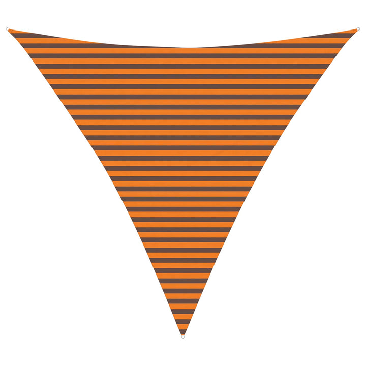Solskugge Segel Orange Och Brunt 4,5 X 4,5 X 4,5 M