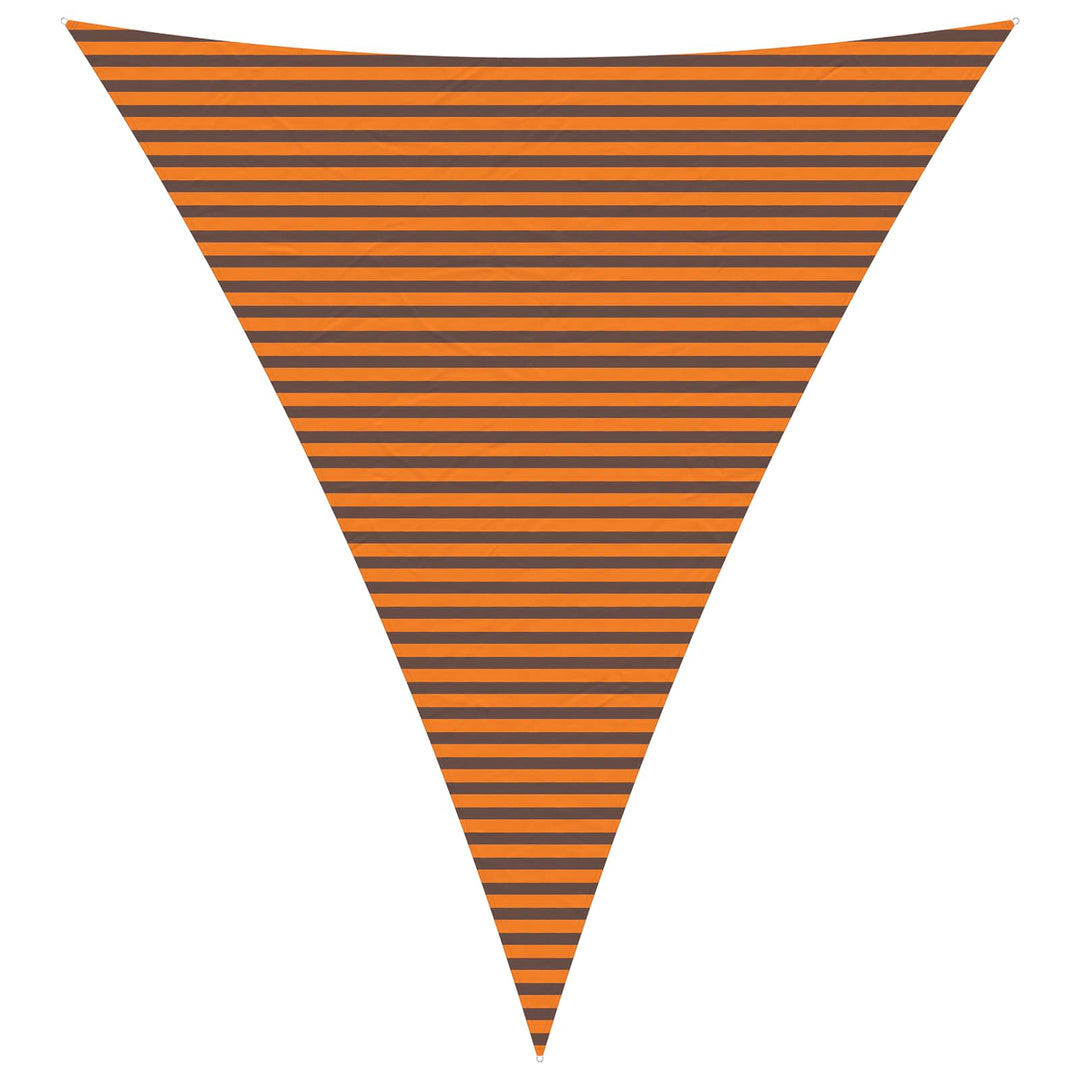 Solskugge Segel Orange Och Brunt 5 X 6 X 6 M
