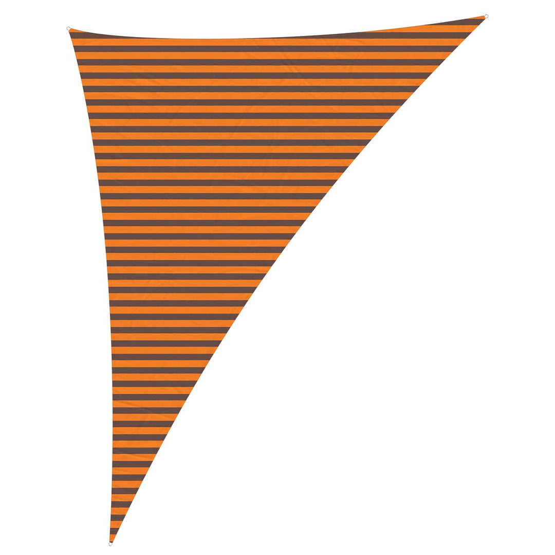 Solskugge Segel Orange Och Brunt 4 X 5 X 6,4 M