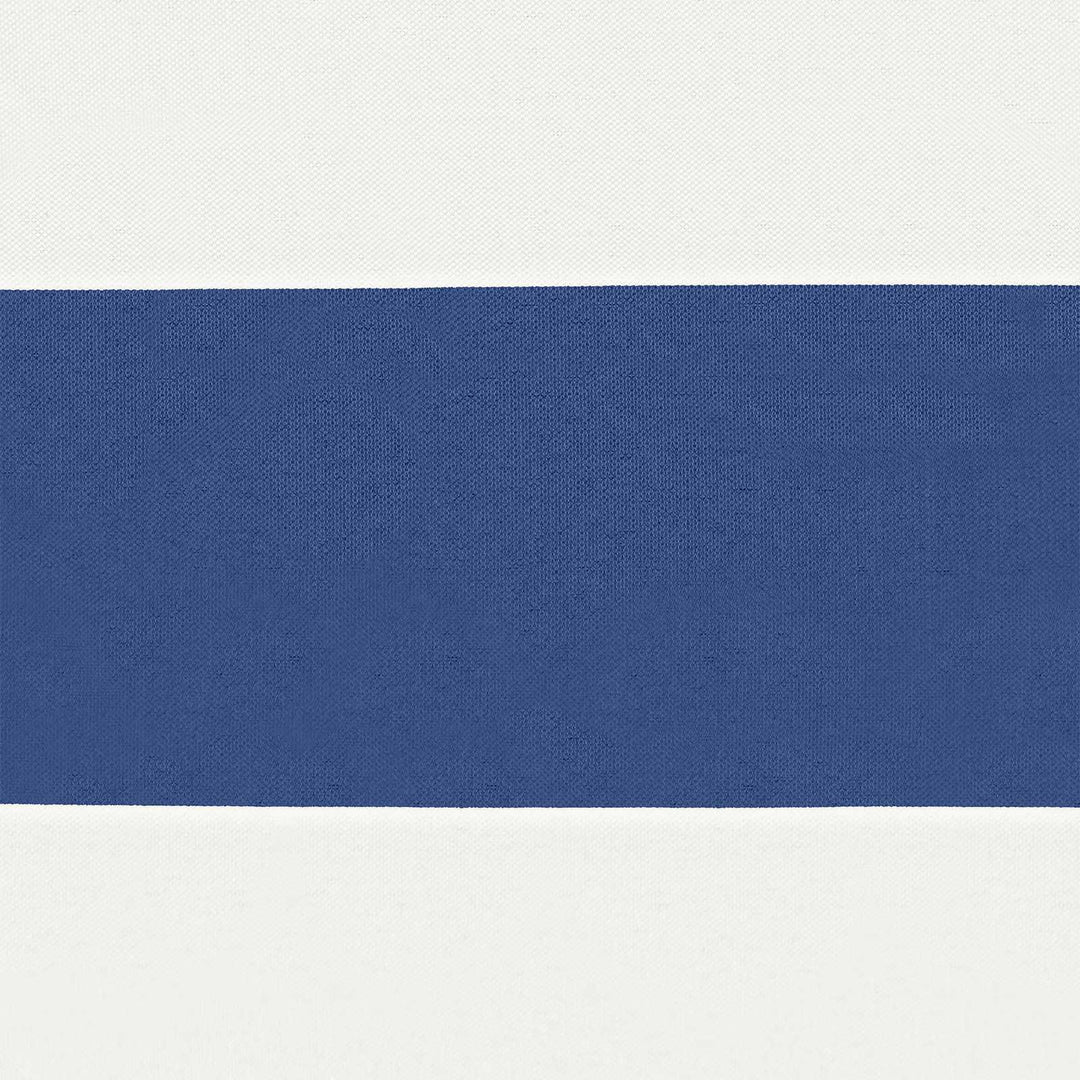 Solskugge Segel Blå Och Vit 5 X 5 X 5 M 100% Polyester Oxford