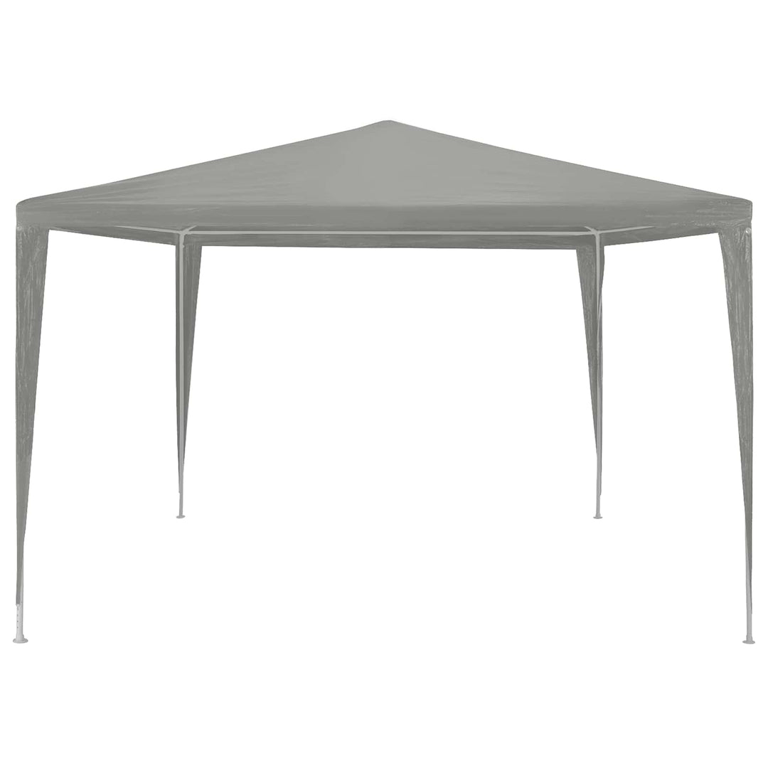 Partytält Ljusgrå 300 X 300 X 255 Cm Pe Och Stål