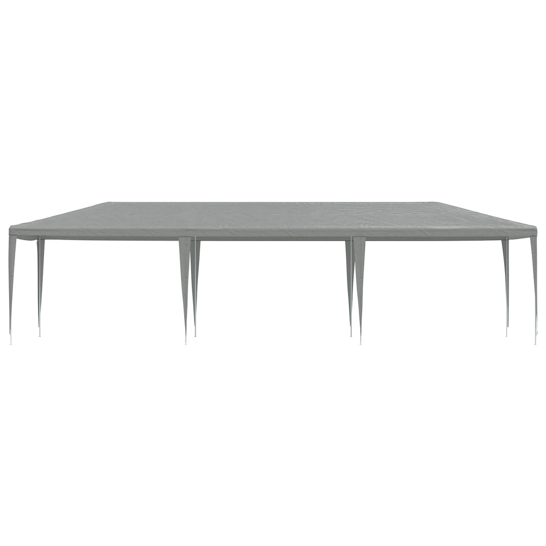 Partytält Ljusgrå 900 X 300 X 255 Cm Pe Och Stål