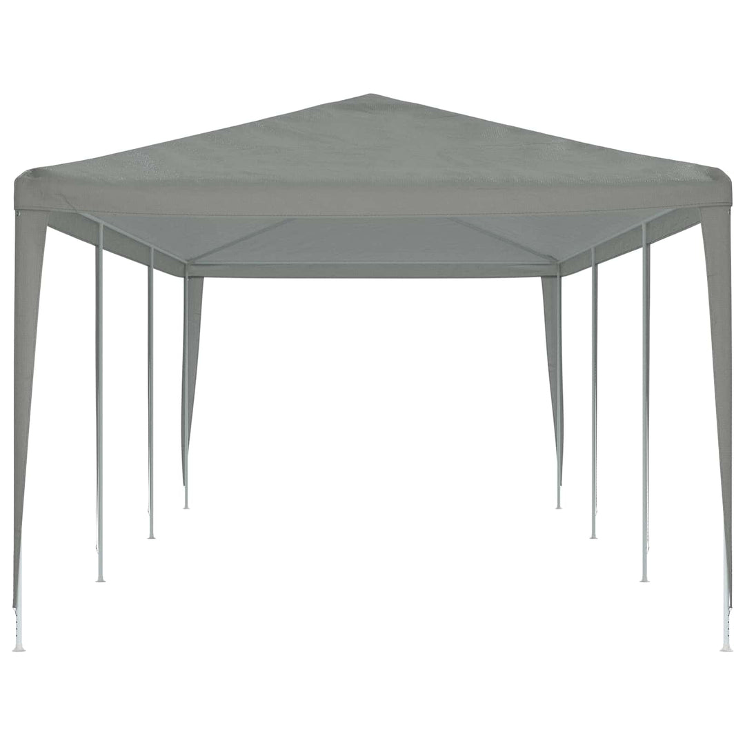 Partytält Ljusgrå 900 X 300 X 255 Cm Pe Och Stål