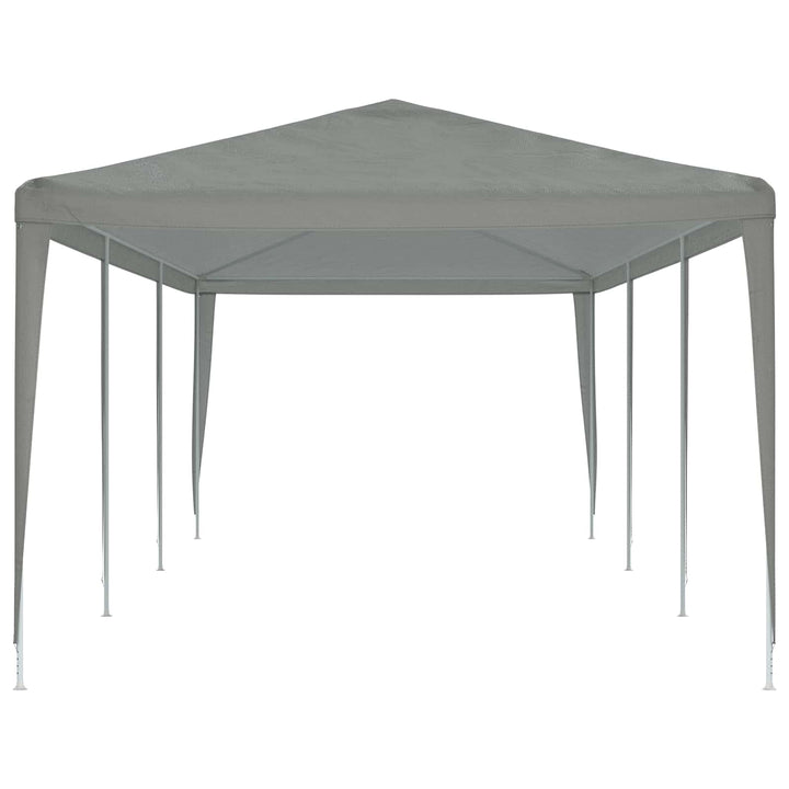 Partytält Ljusgrå 900 X 300 X 255 Cm Pe Och Stål