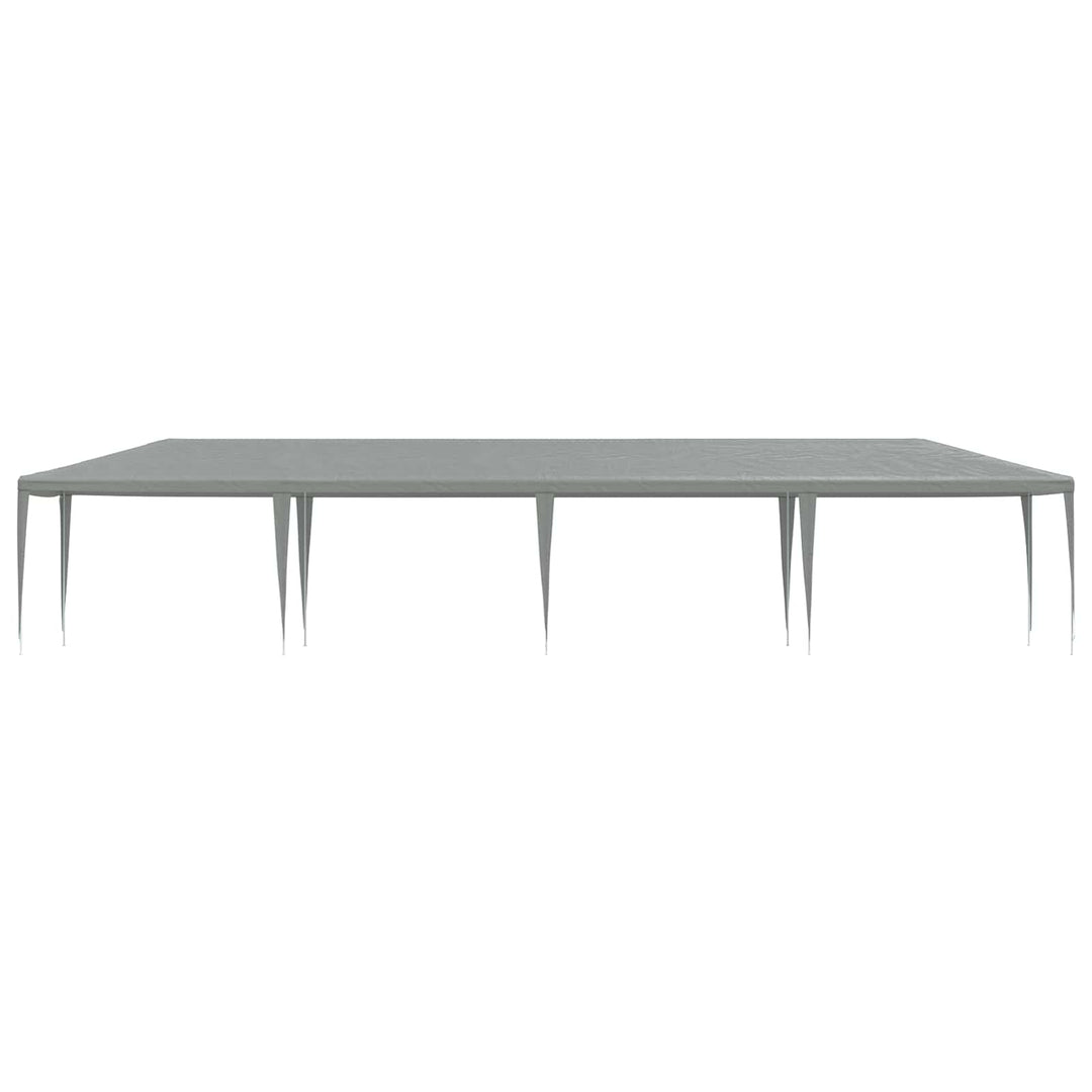 Partytält Ljusgrå 1200 X 300 X 255 Cm Pe Och Stål