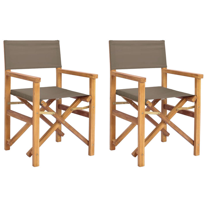 Direktörsstol 100% Polyester Solid-Teak