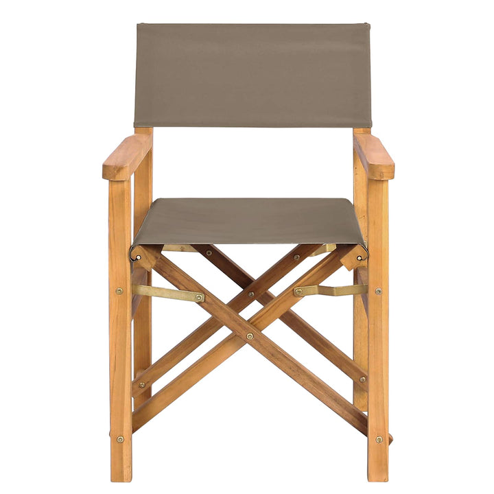 Direktörsstol 100% Polyester Solid-Teak