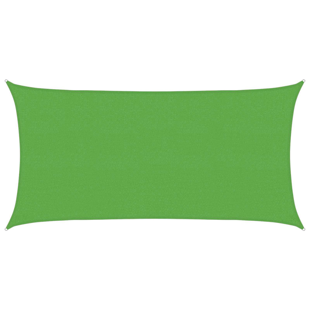 Solsätt Segel Ljusgrön 2 X 6 M Hdpe