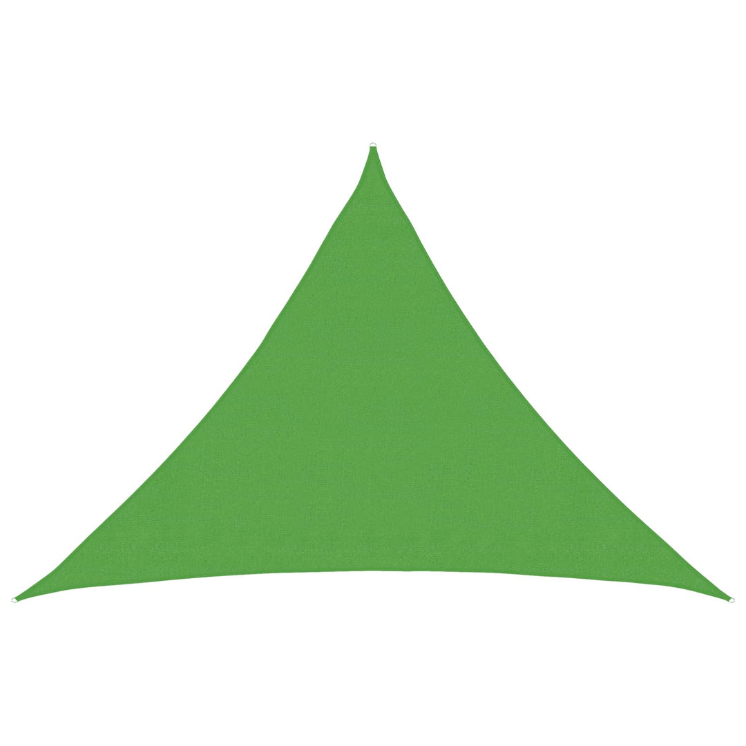 Solsätt Segel Ljusgrön 7 X 5 X 5 M Hdpe