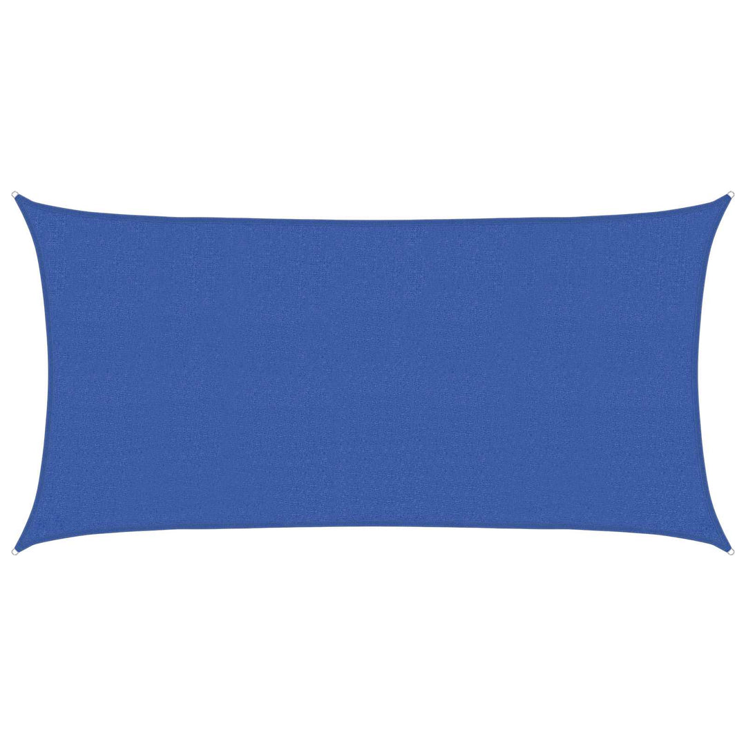 Solsätt Segel Blå 2 X 6 M Hdpe