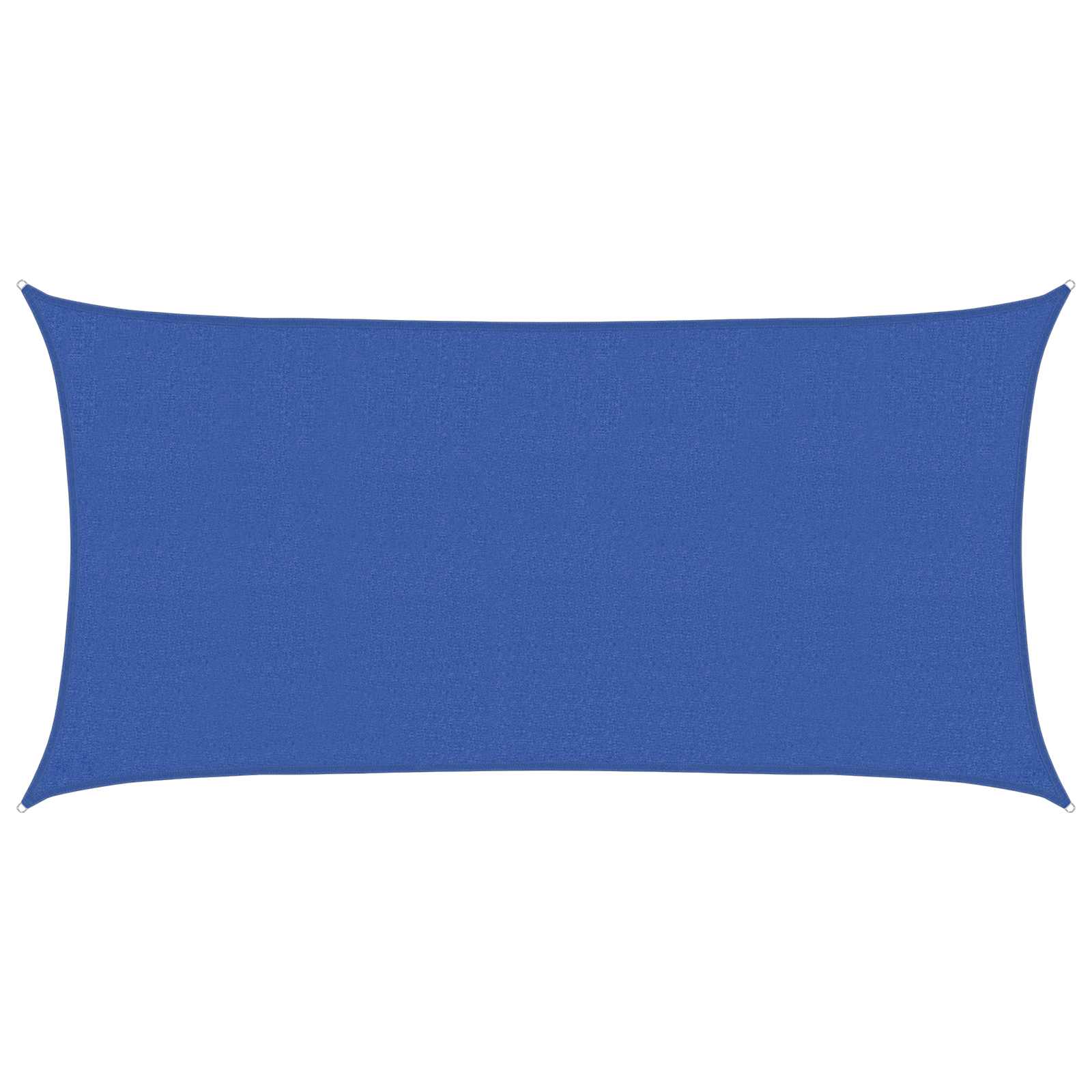 Solsätt Segel Blå 2 X 6 M Hdpe