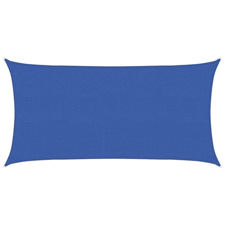 Solsätt Segel Blå 2 X 6 M Hdpe