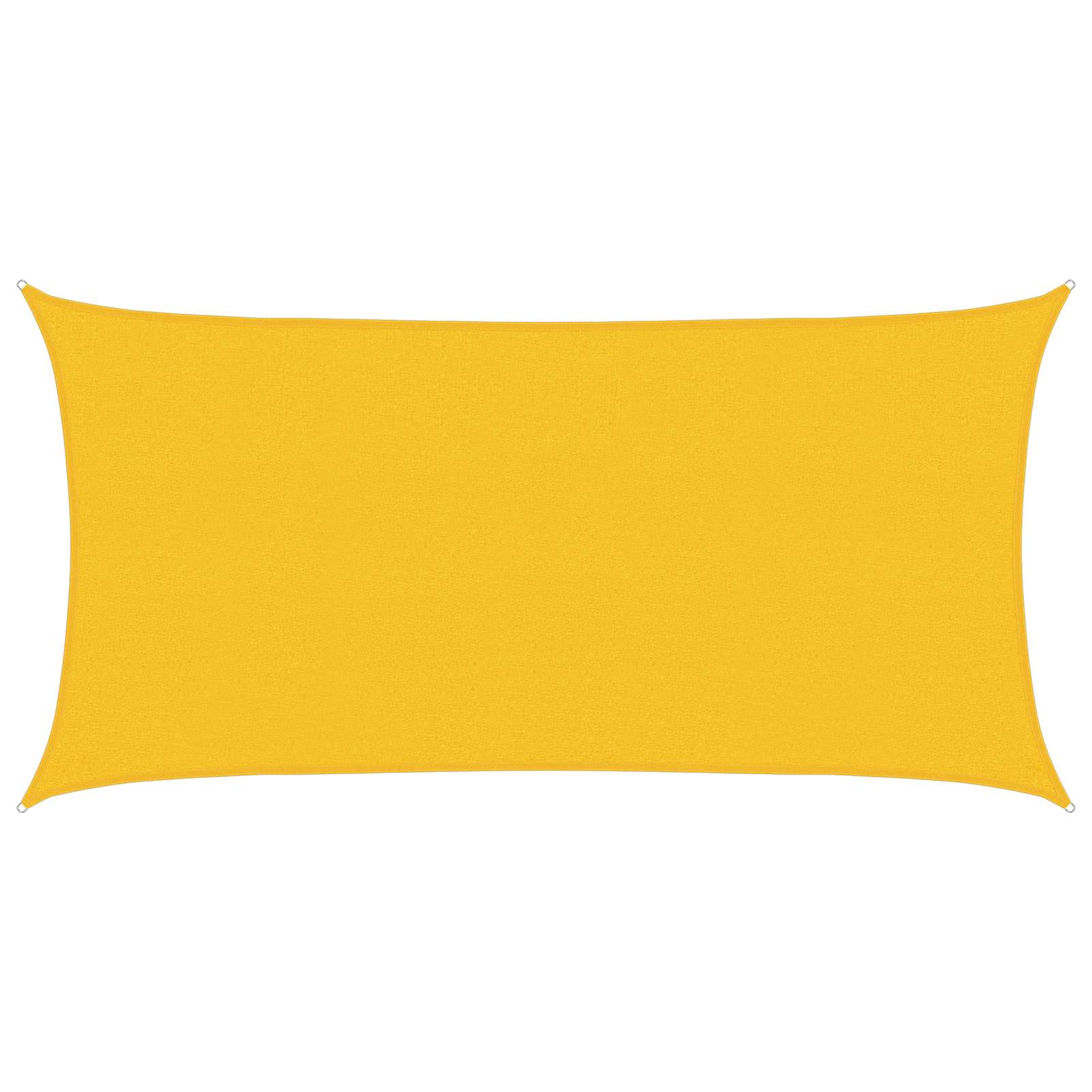 Solsätt Segel Gul 2 X 6 M Hdpe