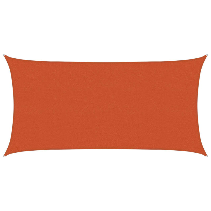 Solsätt Segel Orange 2 X 6 M Hdpe