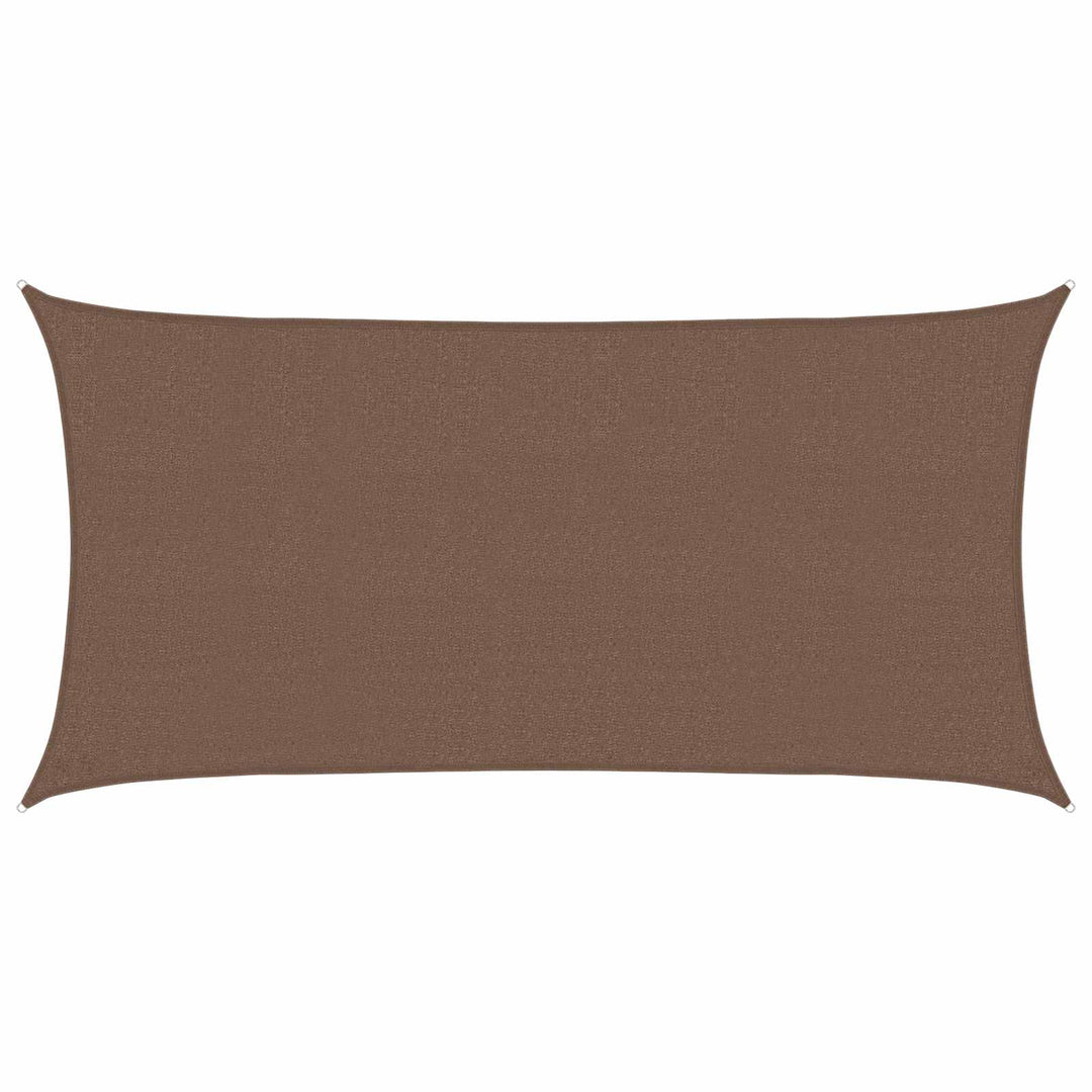 Solsätt Segel Brun 2 X 6 M Hdpe