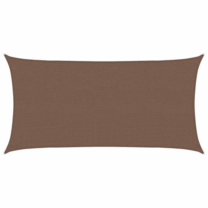 Solsätt Segel Brun 2 X 6 M Hdpe