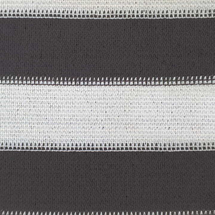 Solsätt Segel 5 X 8 M Hdpe Rektangulär Antracit Och Vitt