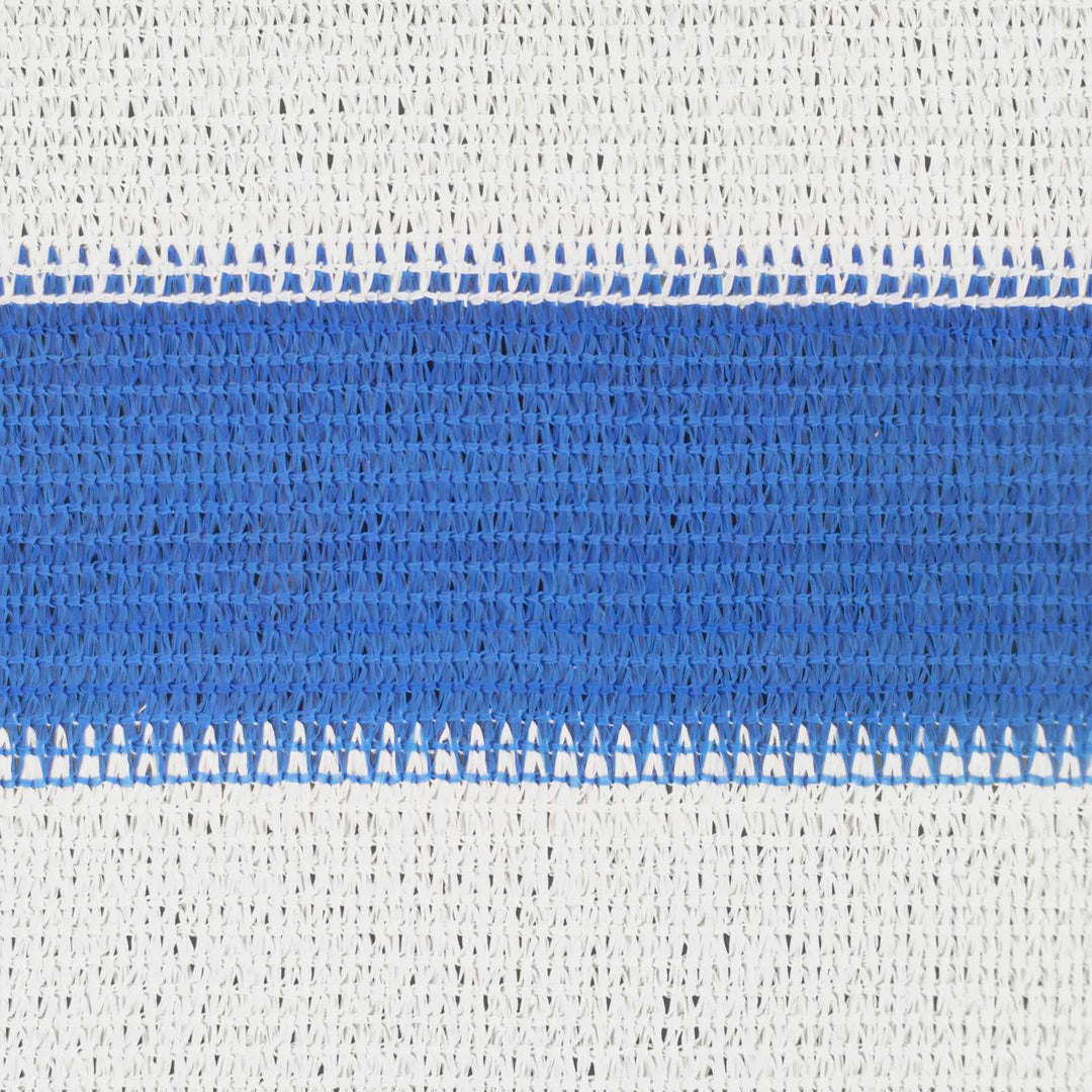 Solsätt Segel Blå Och Vit 3,6 X 3,6 M Hdpe
