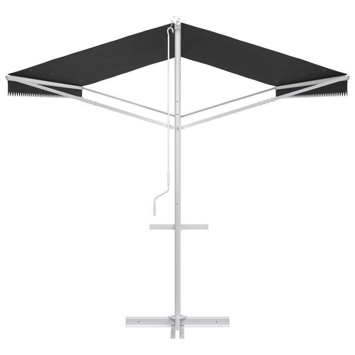 Fristående Markis 6 X 3 M Polyester Antracit