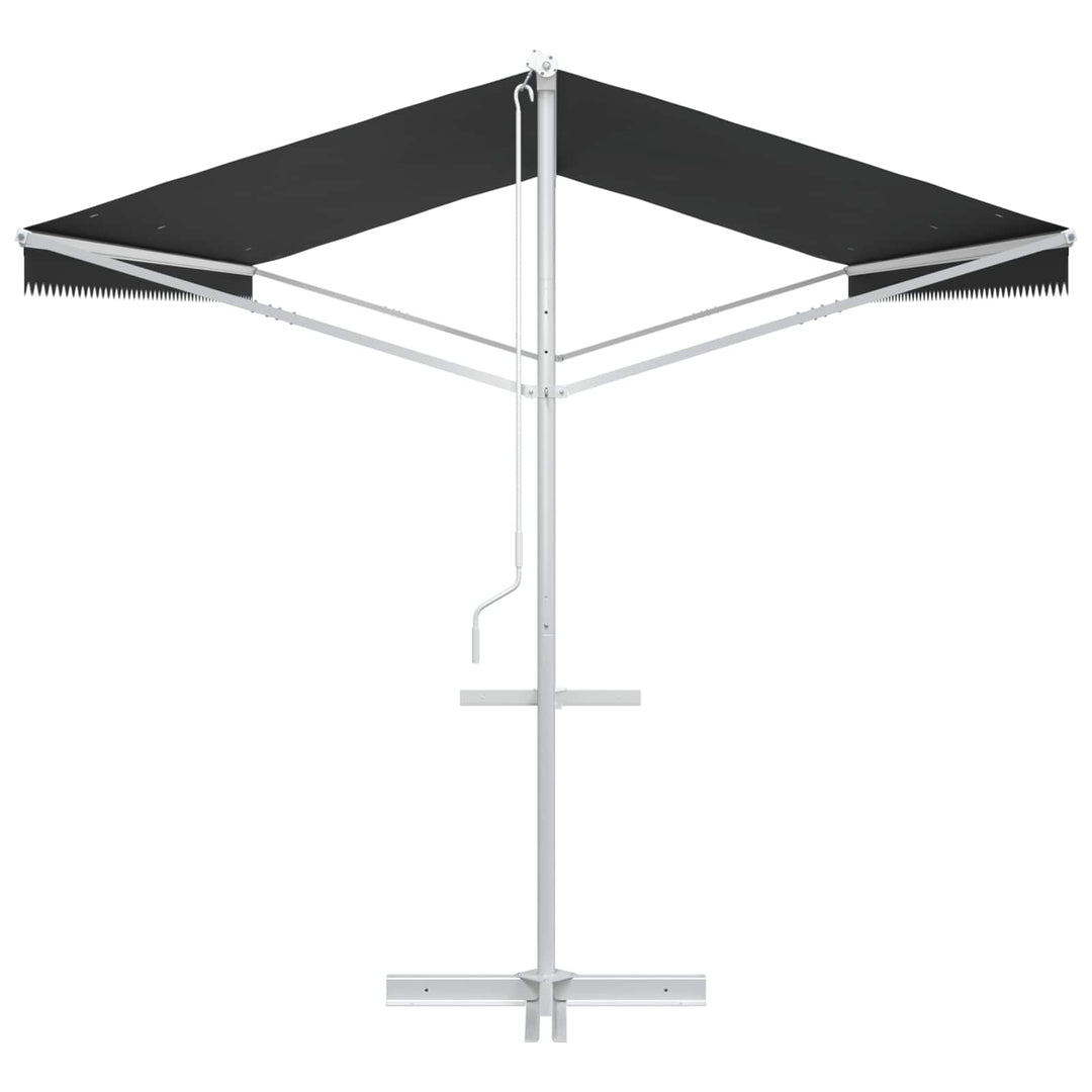 Fristående Markis 6 X 3 M Polyester Antracit