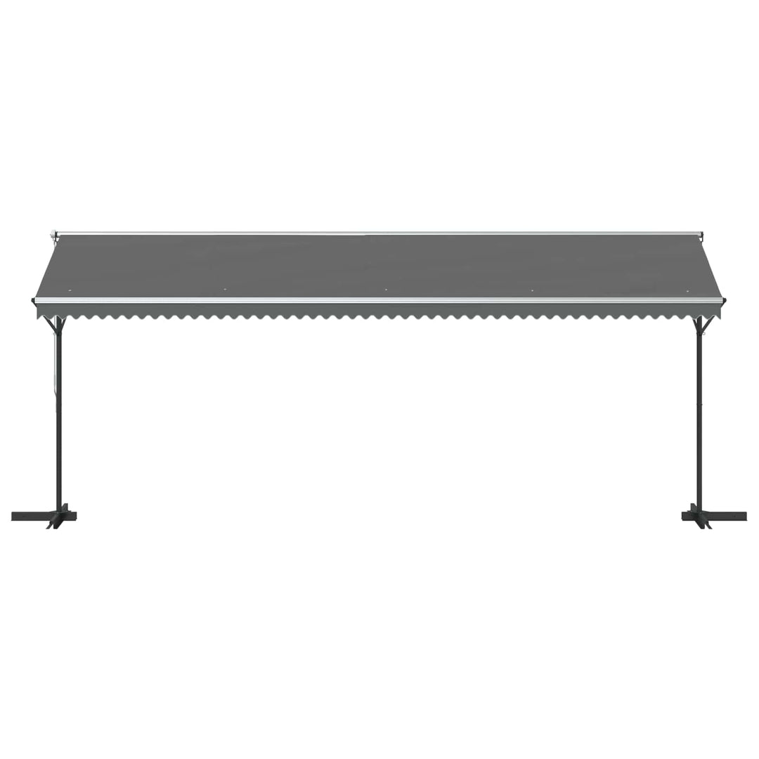 Fristående Markis 6 X 3 M Polyester Grå