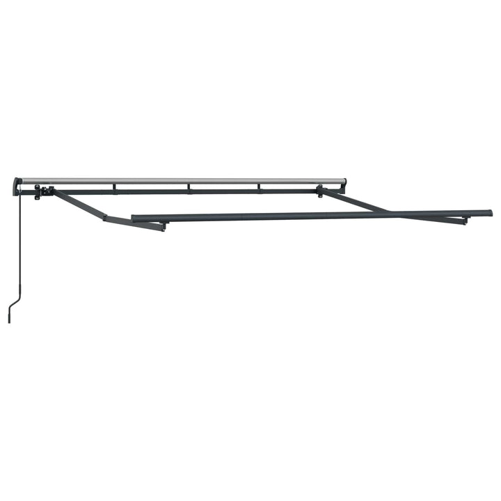 Utdragbar Markis Taupe 300 X 250 Cm Polyester Och Aluminium